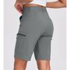 Zomershorts voor dames: casual shorts met hoge taille en wijde pijpen.