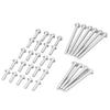 33pcs Engine Oil Pan Bolt Set Aluminum Rustproof 11‑13‑0‑392‑549 Replacement for 1 Series 135i 328i