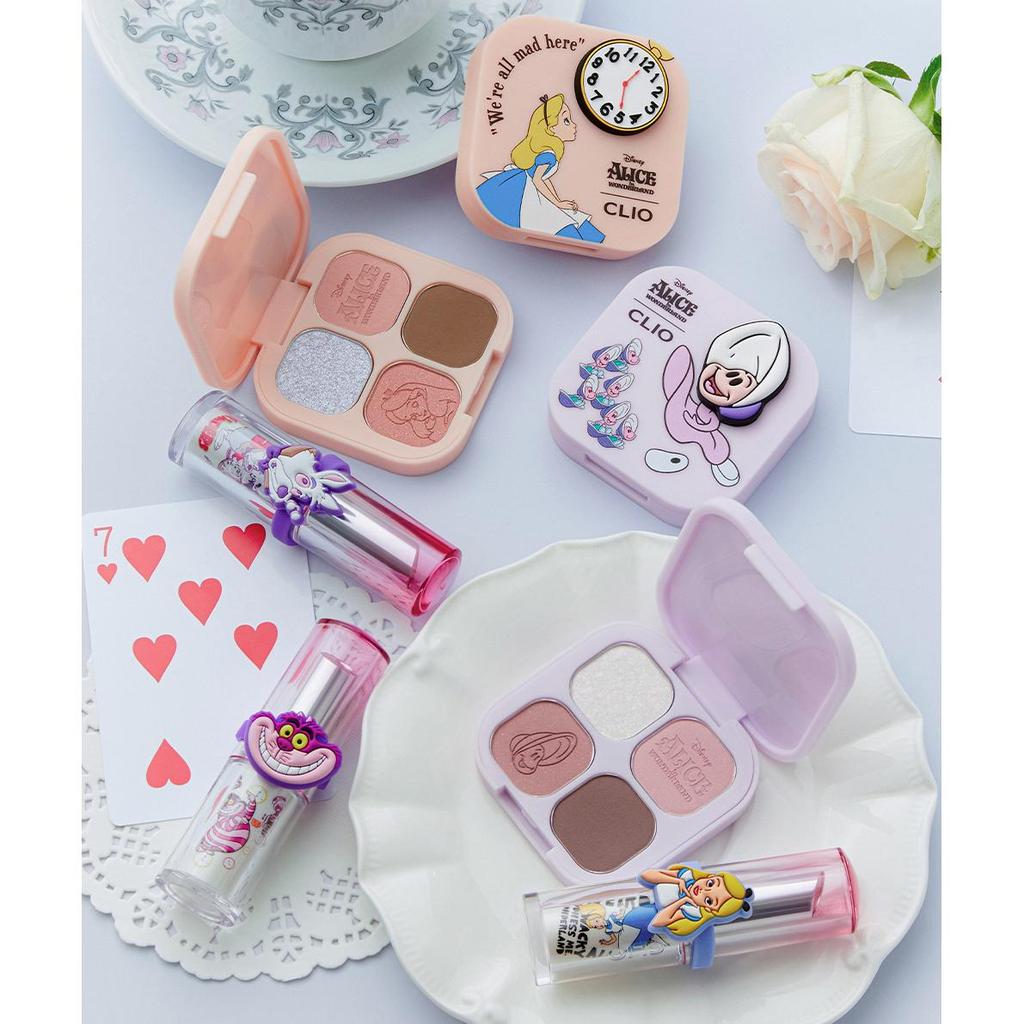 [Alice-Kollaboration] CLIO Pro Eye Palette Cube + Glam Balm Special Set (03 Alice im Wunderland + 008 Lucid Mauve)