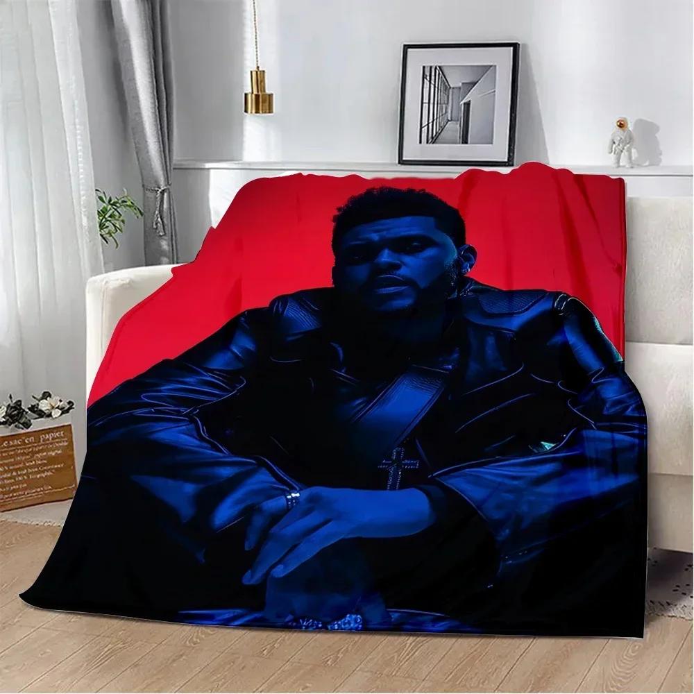 The Weeknd XO Minimalist Poster Printed Blanket Picnic Blankets Warm Blanket Soft and Comfortable Home Travel Birthday Gift