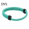 Durable Nylon Bracelet Men Rope Adjustable Braided Casual Solid Commuting Wrist Accessory Color String Friendship Wristband Gift for Boyfriend Brother