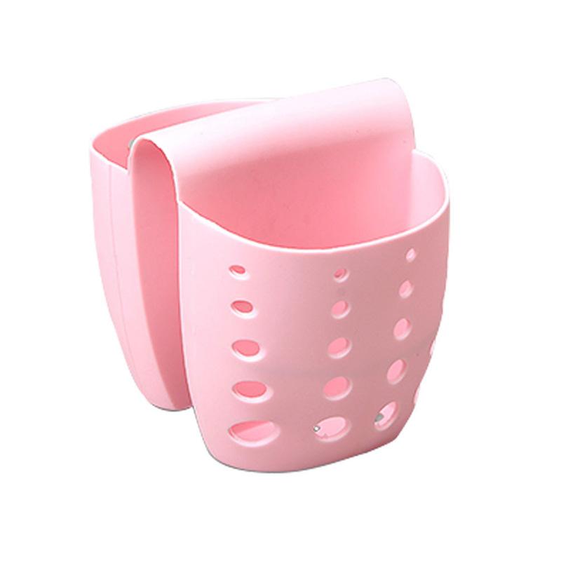 Kitchen Accessories Sink Double Basket Soap Sponge Holder Utensils Organizer Bag Bathroom Hanging Drain Basket Storage Rack