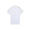 Emporio Armani SS23 Color Block Shoulder Letter Strap Short Sleeve Polo Shirt Men tops White 3R1FG2-1JCYZ-0100