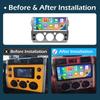 Wireless Carplay GPS Navigation for Toyota FJ Cruiser 2007 2008 2009 2010 2011 - 2013 Bluetooth Cooling Fan Autoradio Head Unit