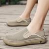 2026 Men's Summer Breathable Mesh Walking Shoes - Large Size, Soft Sole, Perfect for Travel and Sports