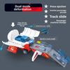 Pressing Of Simulation Launching Orbiting Aircraft Sliding Storage Car Toy