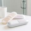 2Pcs Plastic Cotton Pad Storage Box Lightweight Jewelry Box Portable Cotton Swab Storage Box  Swabs