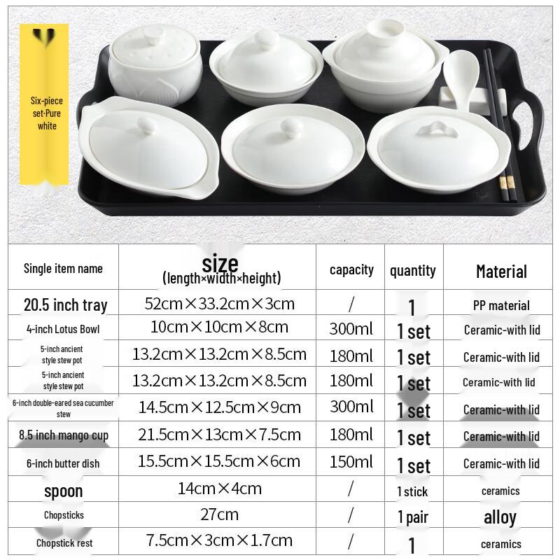 Sweet & Elegant Ceramic Dinnerware Set