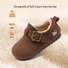 Hello Kitty Girls' Fleece-Lined Casual Birkenstock-Style Winter Shoes