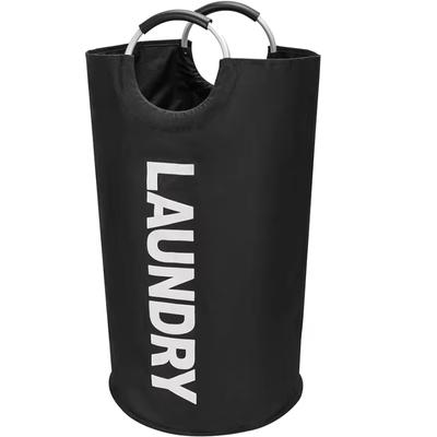 90L Large Laundry Basket Collapsible Clothes Hamper with Handle Multifunction Laundry Bag For Easy Storage And Standing Up Well