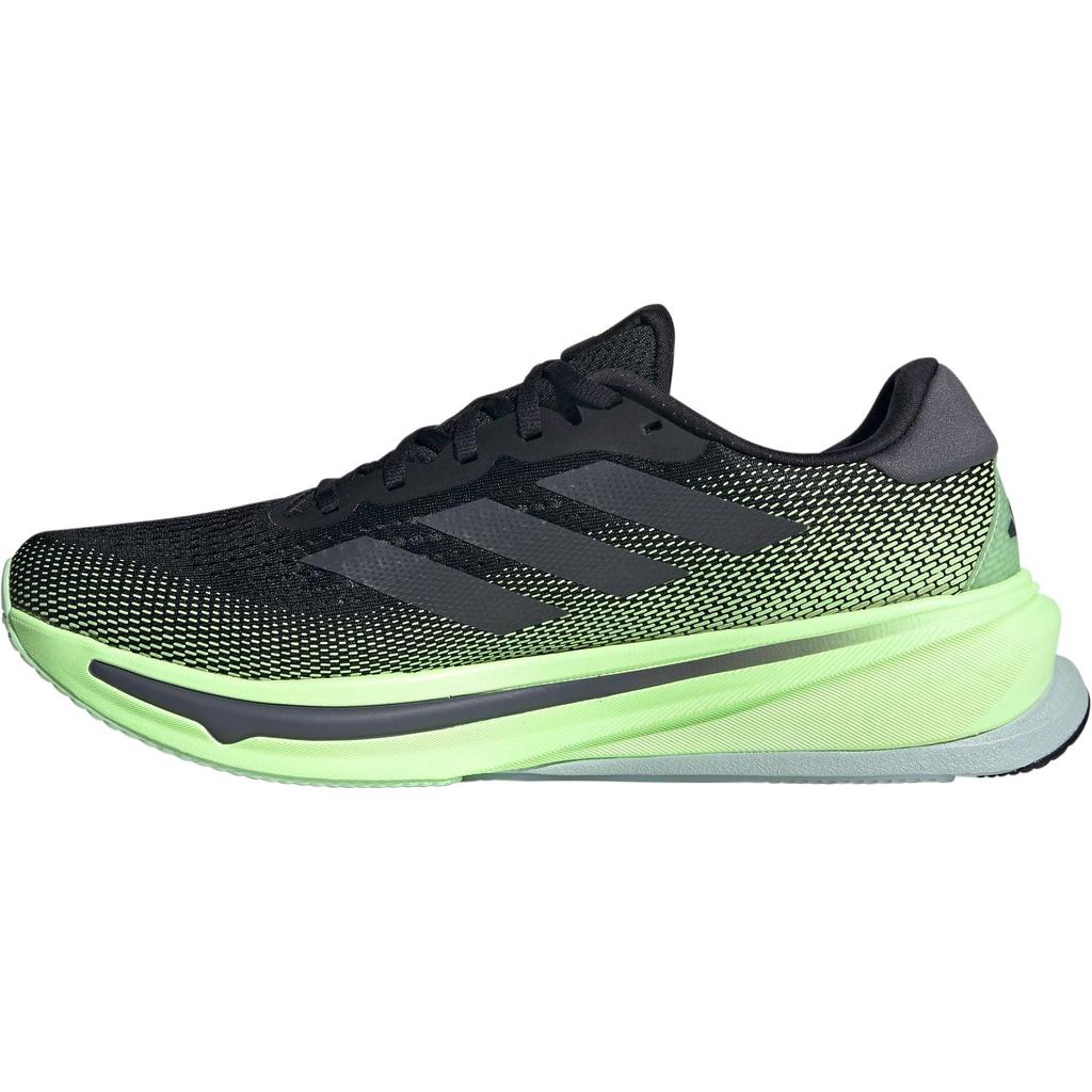Adidas SUPERNOVA RISE Core Size M, Black/Grey Five/Green Spark, 29.0cm