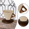 Cone Base Coffee Mug for Tea And Drinks, Porcelain Cup Office Home