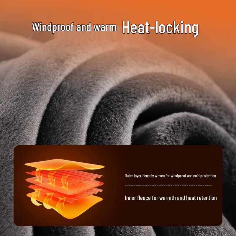 Baleno Men's S&K Heavyweight Fleece Mock Neck Knit Sweater