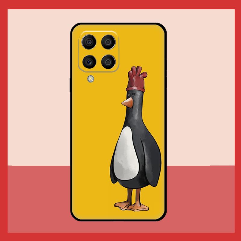 Cute Lovely Penguin Case For Samsung Galaxy M11 M31 M14 M34 M54 M12 M32 M52 M15 M13 M06 M16 M36 M56 M53 M35 M55