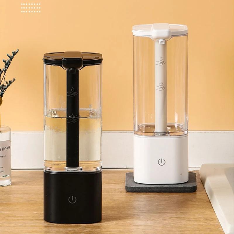 550ml Kitchen Automatic Liquid Soap Dispenser USB Rechargeable/Battery Touchless Hand Sanitizer Dispenser Bathroom Dispenser