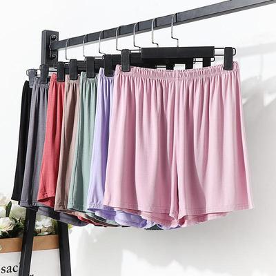 Plus Size High Waist Women's Modal Summer Shorts: Wide Leg, Loose Fit, Thin Layer, Casual Pajama Pants
