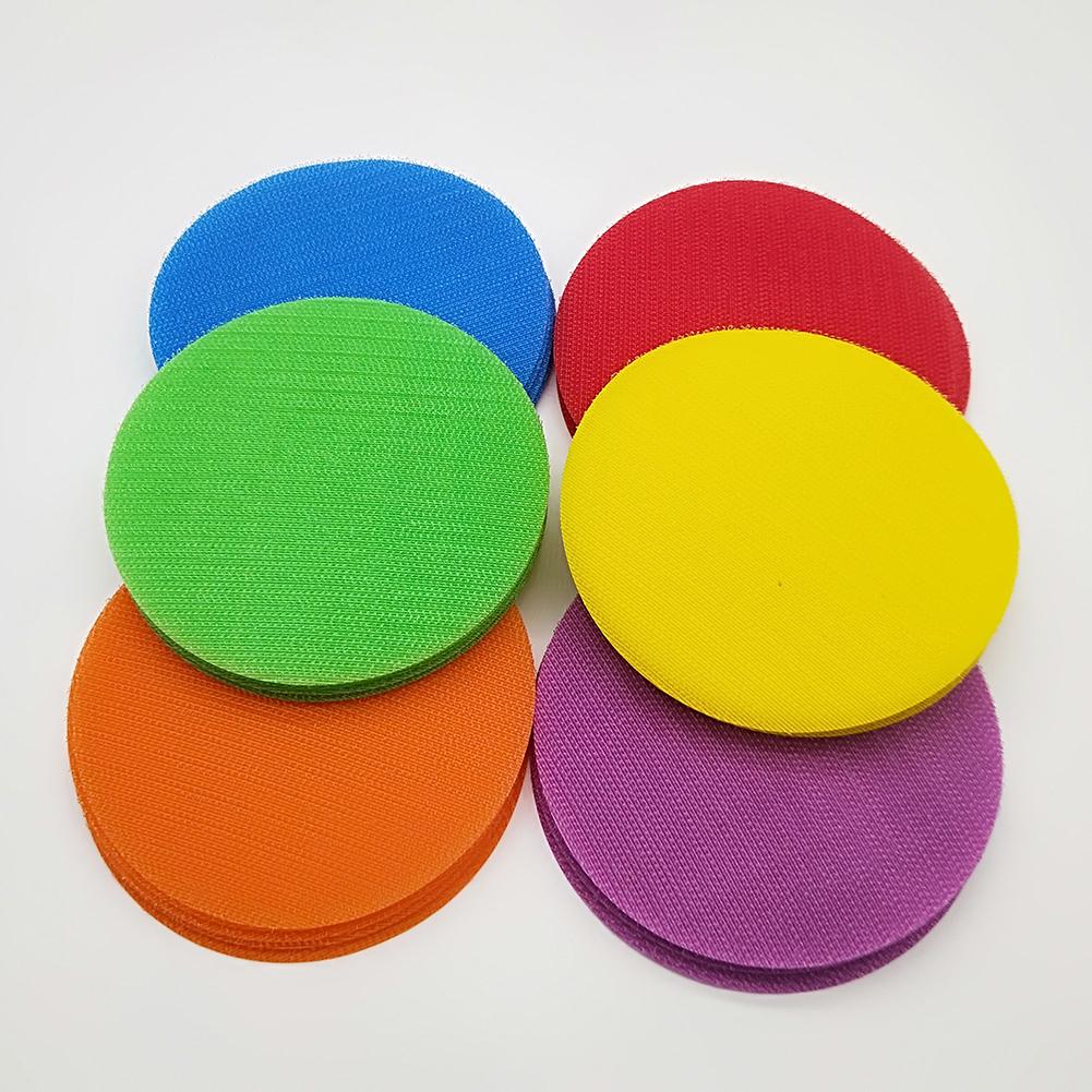 30 Stück runde Teppich-Punktmarkierungen für Lehrer, frühpädagogische Klassenzimmer-Sitzpunkte, Teppichmarkierungen, Spielzeug, Geschenk für Kinder, Lehrmittel