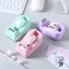 Macaron Color Compact Tape Dispenser - Creative Desktop Office Cutter