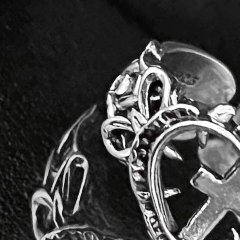 Modern Love Crosses Statement Ring Trendy Minimalist Finger Rings Jewelry For Casual Or Formal Occasions Gift