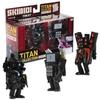 Skibidi Toilet Titan Complete Officially Licensed Toilet Black 3-Pack - Collection, Goods,