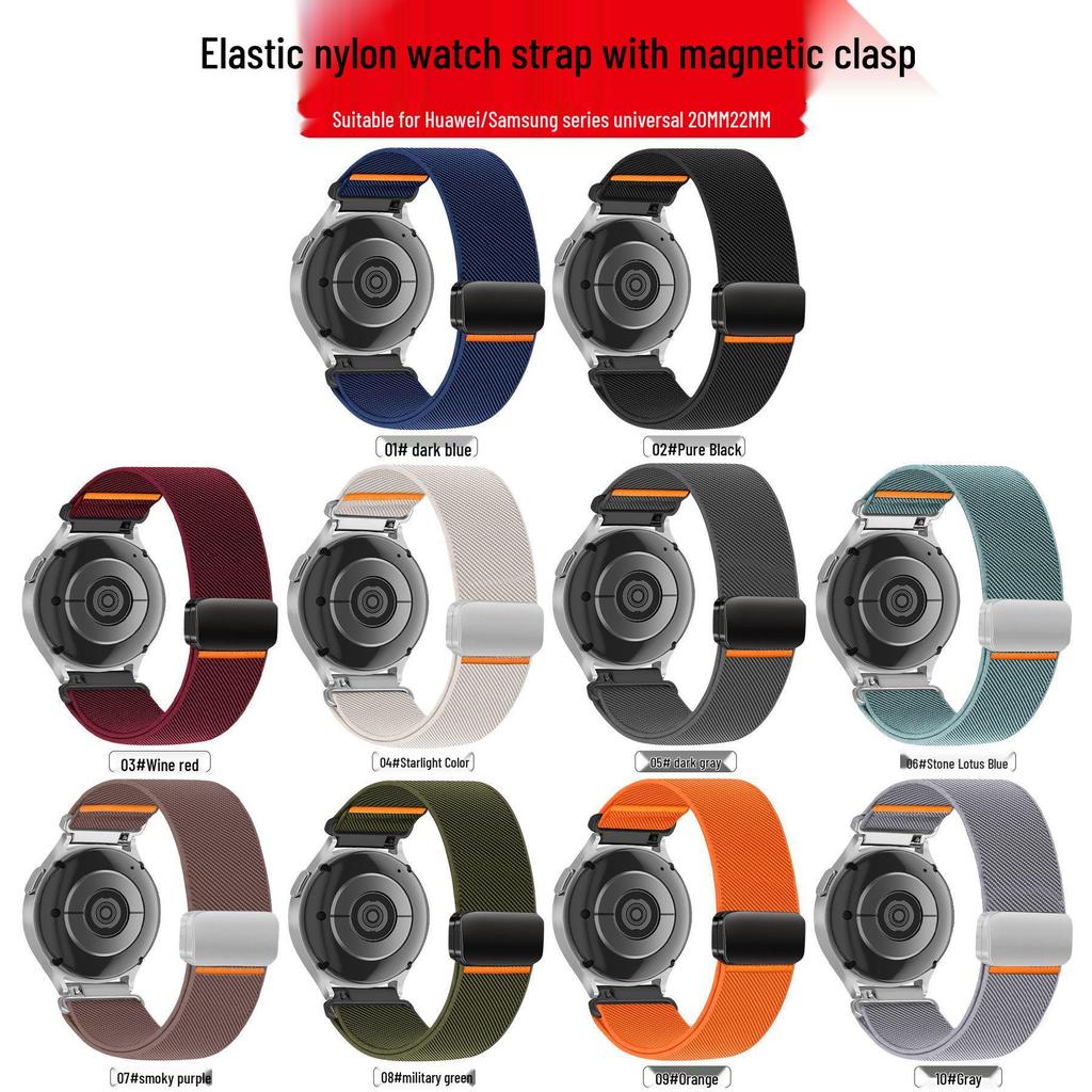 Huawei GT4 Parachute Buckle Nylon Watch Band Replacement