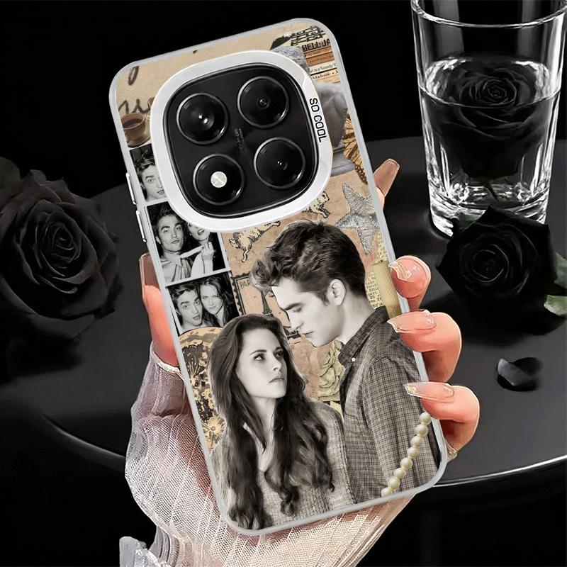 Twilight Saga Edward Soft Phone Case for Xiaomi Redmi Note 13 14 15 Pro Plus 12S 12 11S 11 11T 10S 10 Shockproof Cover Back Shel