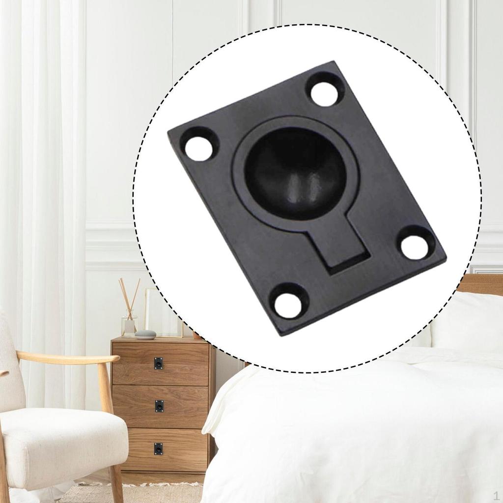 Boat Pull Flush Lift Recessed Door Handle for Drawer