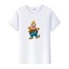 Fashion Cartoon Tees Seven Dwarfs Shirt Summer Tops Aesthetic White T-Shirts 2000s Clothes Y2k Goth Blouse Unisex