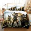 3d Anime Game Warface Breakout Bedding Set Printed Bed Set With Pillowcase Duvet Cover Soft Single Double Queen Super King Size