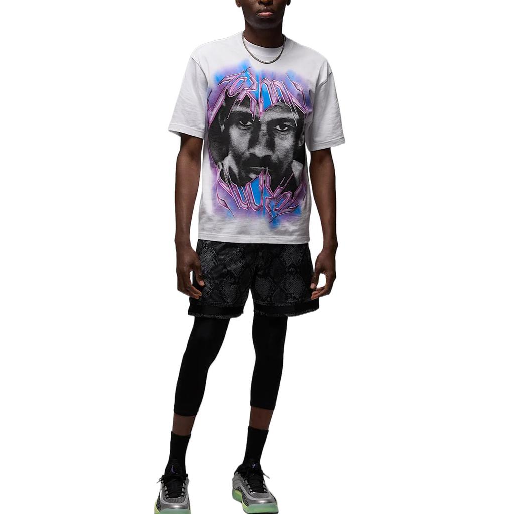 Jordan Comfortable Versatile Fashion Trendy Short Sleeve T-Shirt Men Tops White HJ2395-100