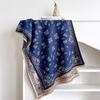 Retro butterfly high-end imitation cashmere scarf for women in autumn and winter, thickened outer layer, warm office shawl