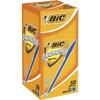 Bic Economy Pen Medium Ballpoint (50pk) (Blue)