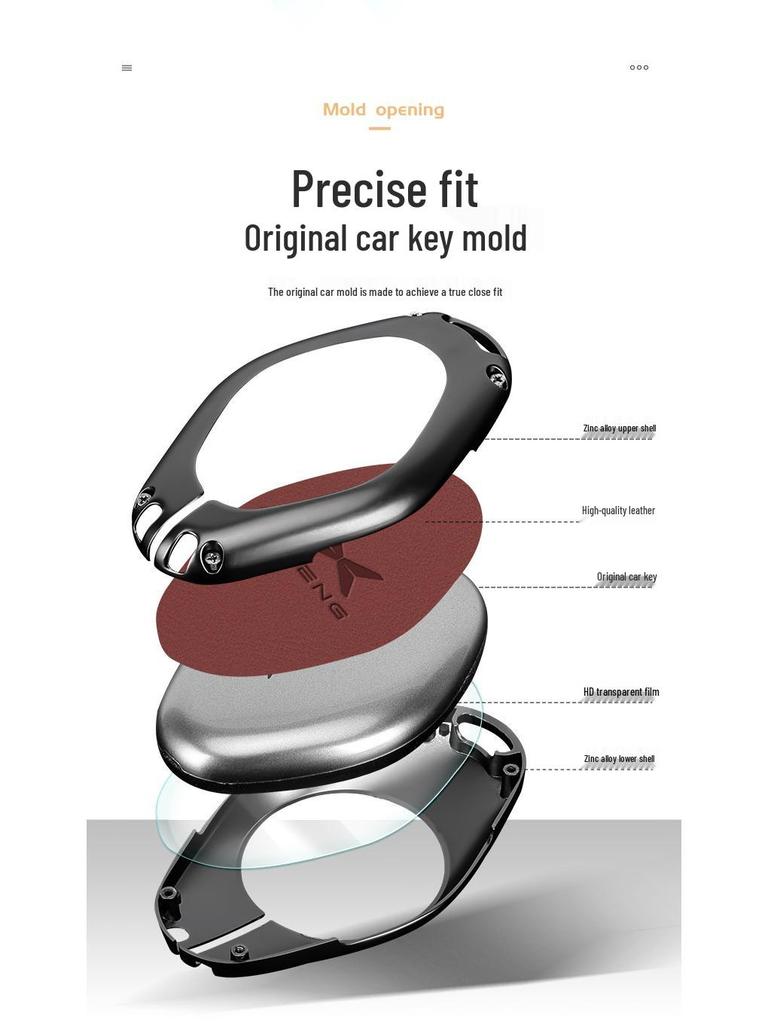 Xiaopeng Key Case: Fits 23 Models Including P7, P7i, P5, G3, G3i, G9, G6 - Men's Car Key Shell with Advanced Modifications