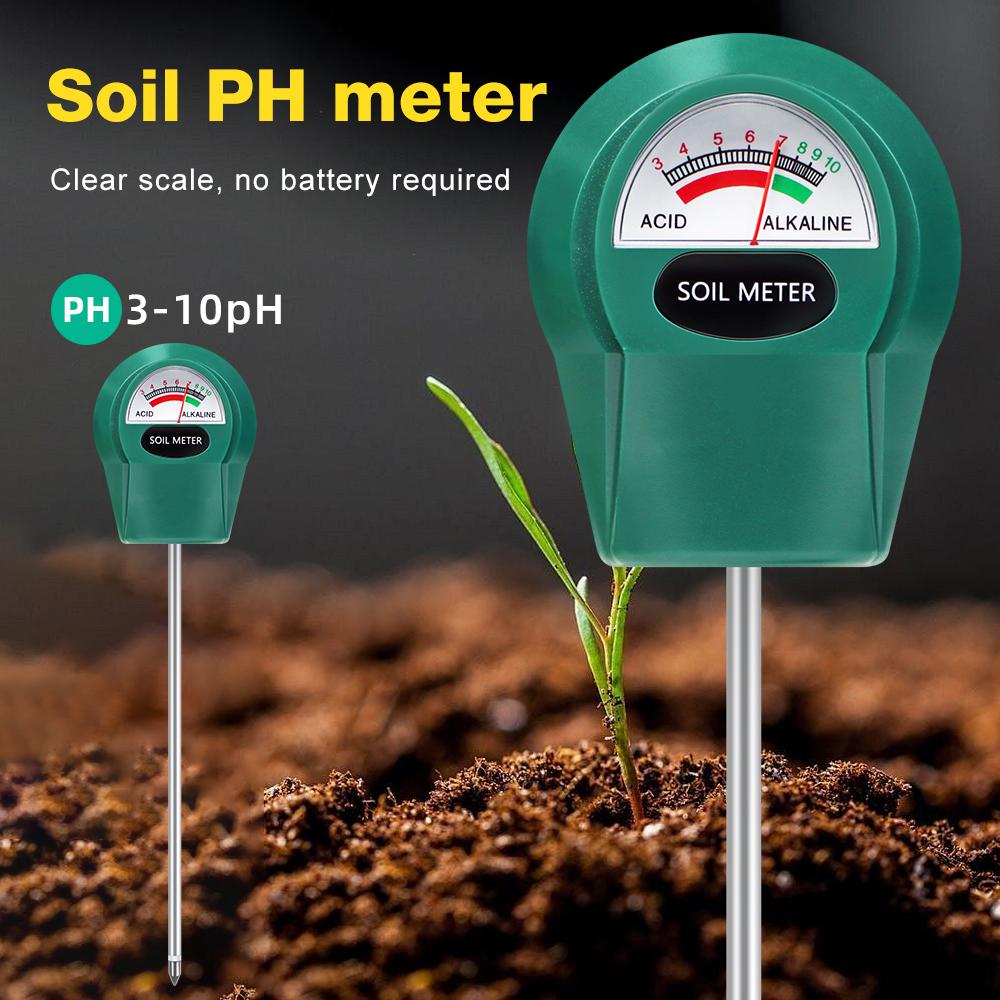 

Soil Moisture/PH/Fertility Meter Soil Tester Soil Testing Instruments For Garden Farm House Plant Soil Detector No Battery Need