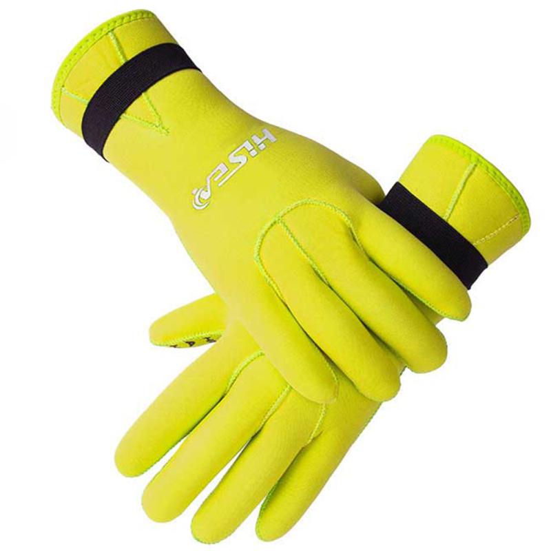 3 mm Neopren-Tauchhandschuhe, Schwimmhandschuhe, schützende, kratzfeste Schnorchelausrüstung