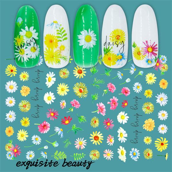 She's Shining Magneti Frigo A Girasole Con Scarabei: 4 Pezzi Colorati Dipinti A Mano, 8x8cm