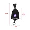2025 Hot PU Car Remote Key Case Cover Shell keychain protect For Volkswagen Tharu R Polo T5 GTI Tiguan Passat R-Line Scirocco Go