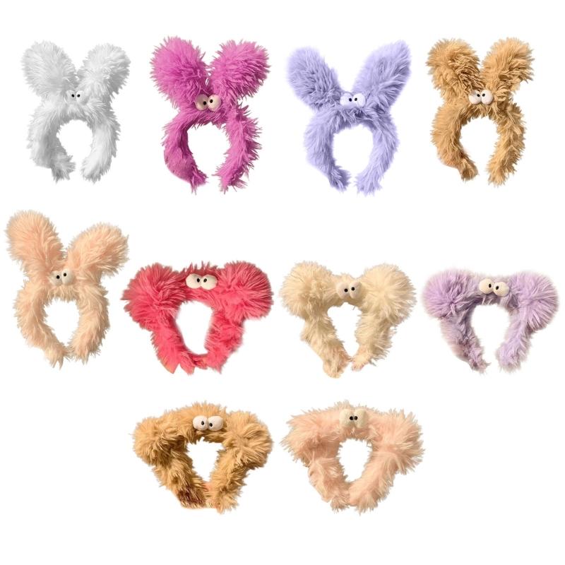 Wide Plush Headbands Makeup Yoga Sports Skincare Hairband for Woman Teens