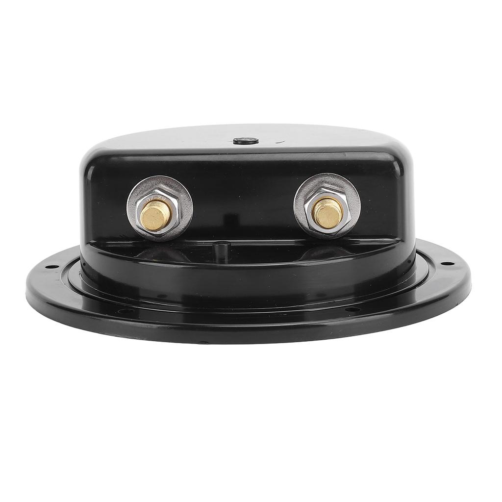 Sea Fishing Junction Box Water Resistant DC6 To 32V Power Supply Junction Box for RVs Yachts Ships Black with