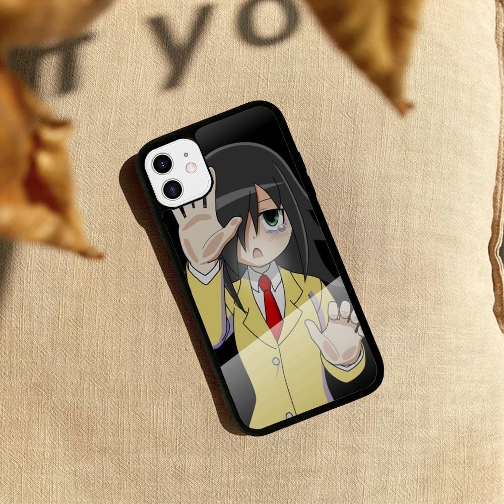 Watamote K-Kuroki T-Tomoko Phone Case For IPhone 17 16 15 14 13 Plus 12 11 Pro Max PC+TPU Cases Back Cover