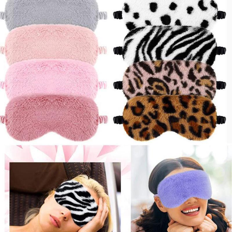 Personalized Rabbit Hair Eye Mask Custom Sleep Mask Plush Cute Bridesmaids Gift Sleep Masks Fur Cozy Bachelorette Gift