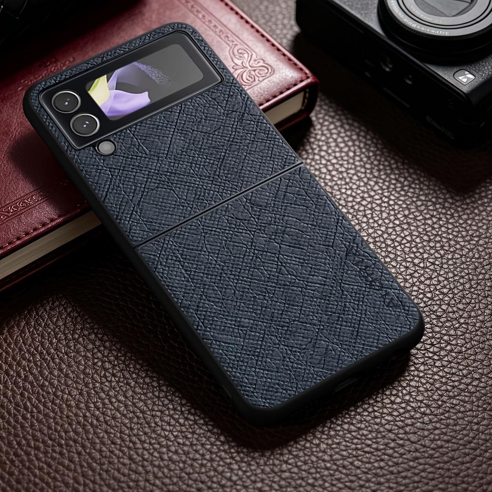 Phone Case: Minimalist Luxury Style Phone Case for Samsung for Galaxy Z Flip 8 7 FE 6 5 4 3 Scratch-resistant Protection for Galaxy Z Flip8 Case