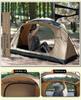 GOGlamping Σκηνή Τουριστική Θολωτή Σκηνή TC Μονοθέσια 1 Άτομο EYE Αυτοστηριζόμενη Σκηνή Σκηνή TC Ελαφρύς Σκελετός Αλουμινίου Εμπρόσθια και Πίσω Είσοδος Διχτυωτό Φωταγωγός