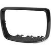 Door Wing Mirror Cover Rear View Mirror Housing Cover Cap w/Trim Ring, Side Mirror Rearview Covers, Compatible with BMW X5 E53 2000-2006 X5 3, Left