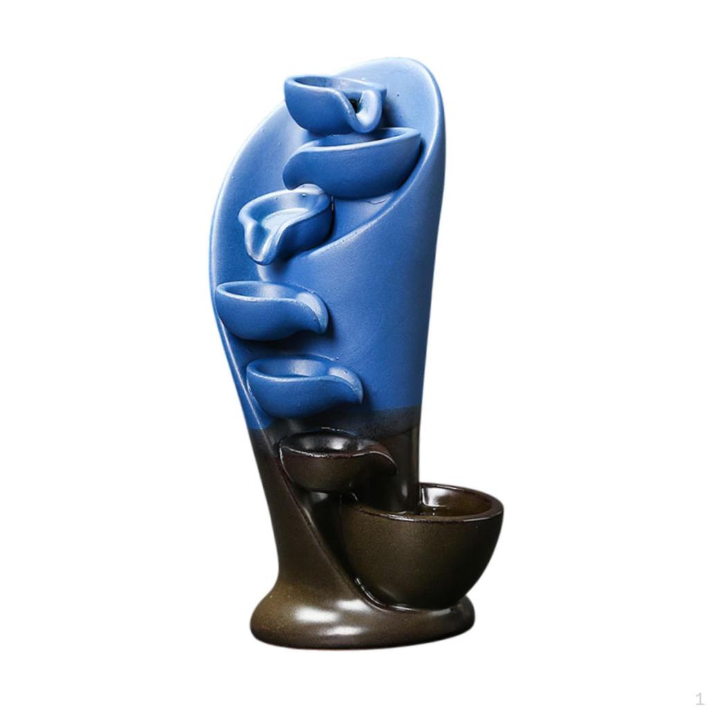 Backflow Incense Burner Holder Multifunctional Tabletop Decoration Desktop Ornament