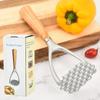 Manual Potato Masher Meat Potato Pressor Tool Whisk Food Cutter Crusher Home Kitchen Gadgets Multifunctional Garlic Pusher
