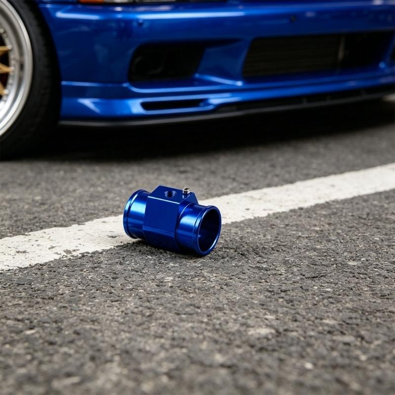 XA6H Accurate Water Temp Meter Adapter With Blue Coated Aluminum Housing For Automotive Enhancement