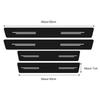 For Hongqi H5 H6 H9 E-QM5 HS3 HS5 HS6 HS7 E-HS3 E-HS9 LS5 Car Threshold Strip Carbon Fiber Film Door Sill Stickers Accessories