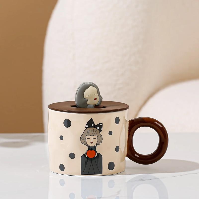 Shangheng Apple Girl Ceramic Mug