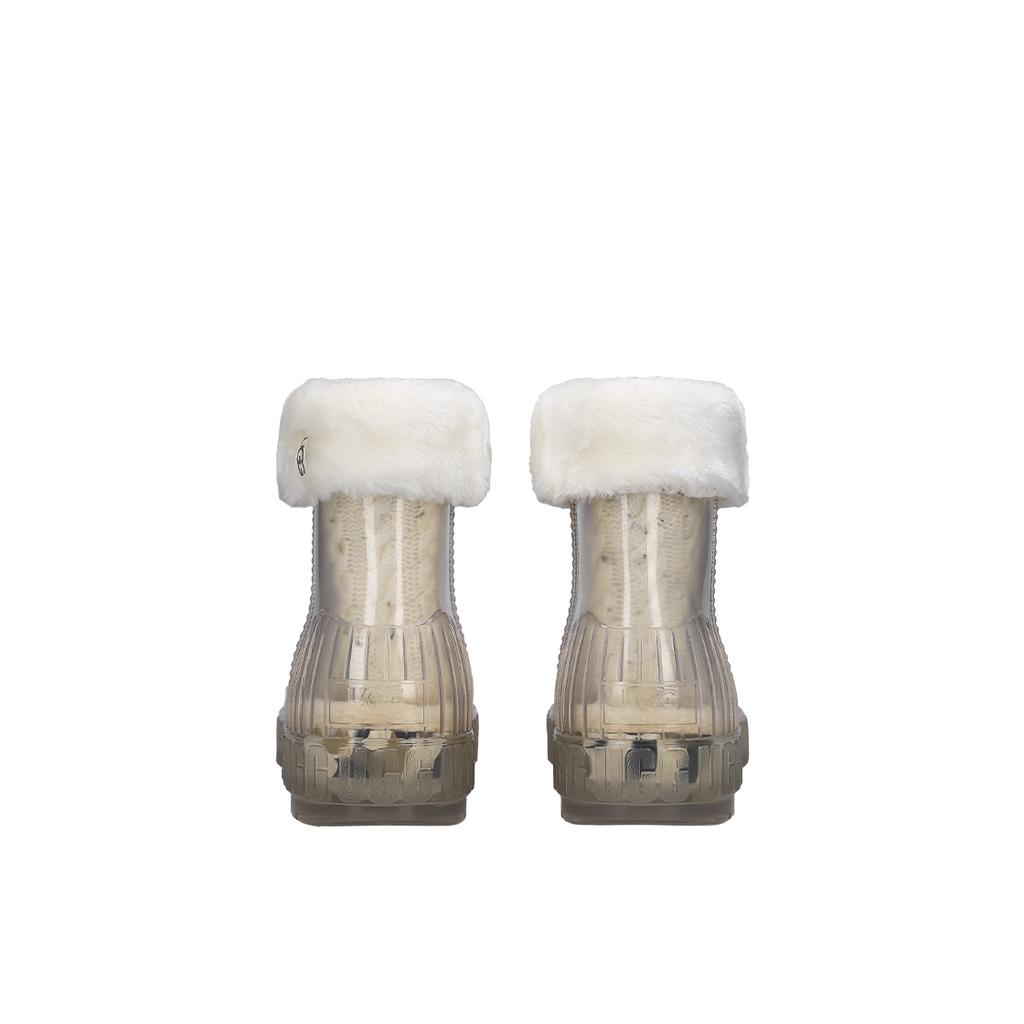 UGG Drizlita Stivali da neve corti in PU trasparente Stivali da donna 1125732-NAT